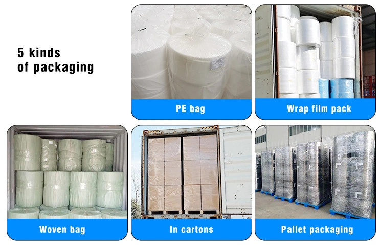 PLA Spunbond Laminating Pulp Spunlace for Wipe