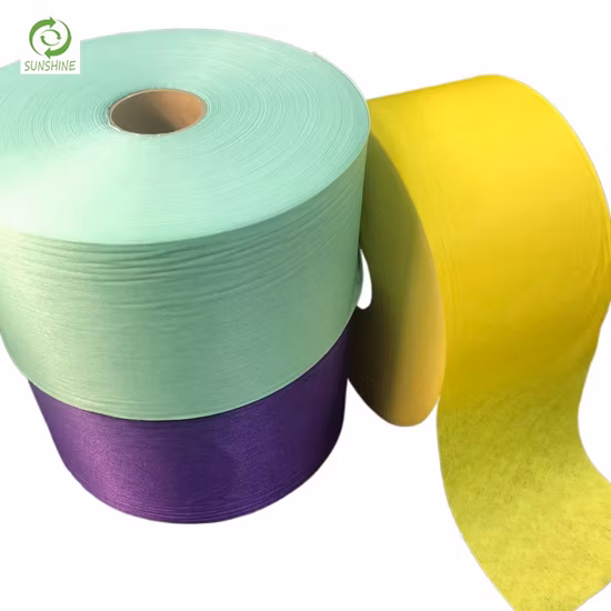 Tessuto Spunlace in cotone non tessuto con stampa bohémien