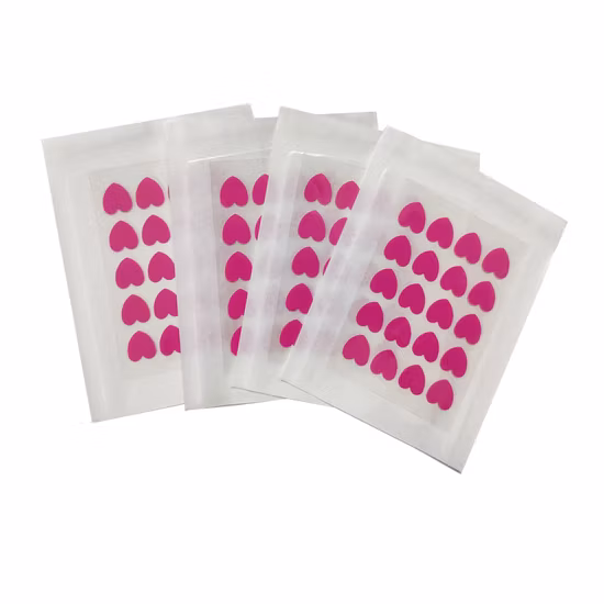 Cosmetici per la cura della pelle Cuori rosa 20 punti/pacco Patch per acne brufoli Trattamento macchie idrocolloidali Adesivo per la cura delle ferite